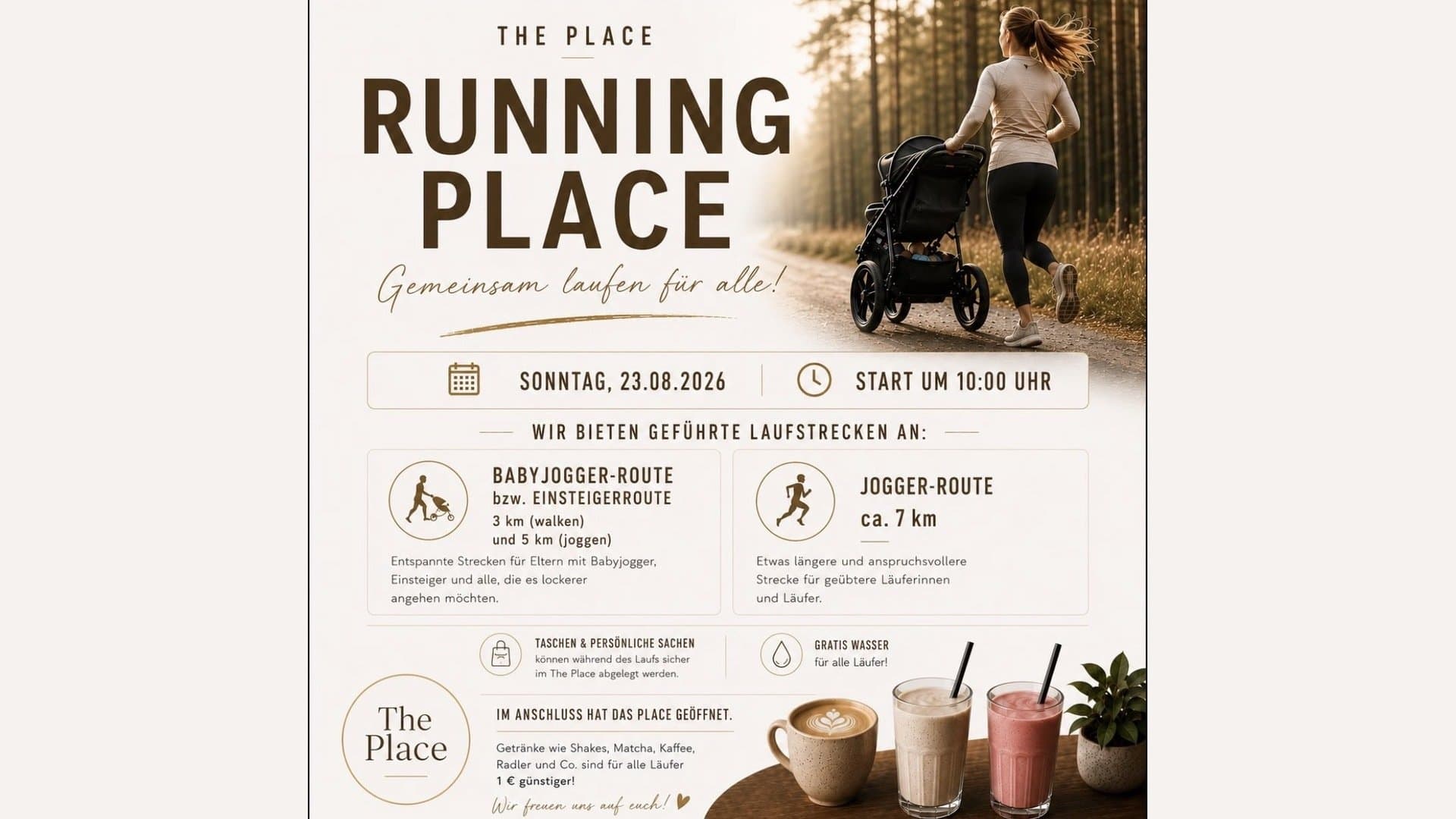 Running Place – Lauftreff am The Place