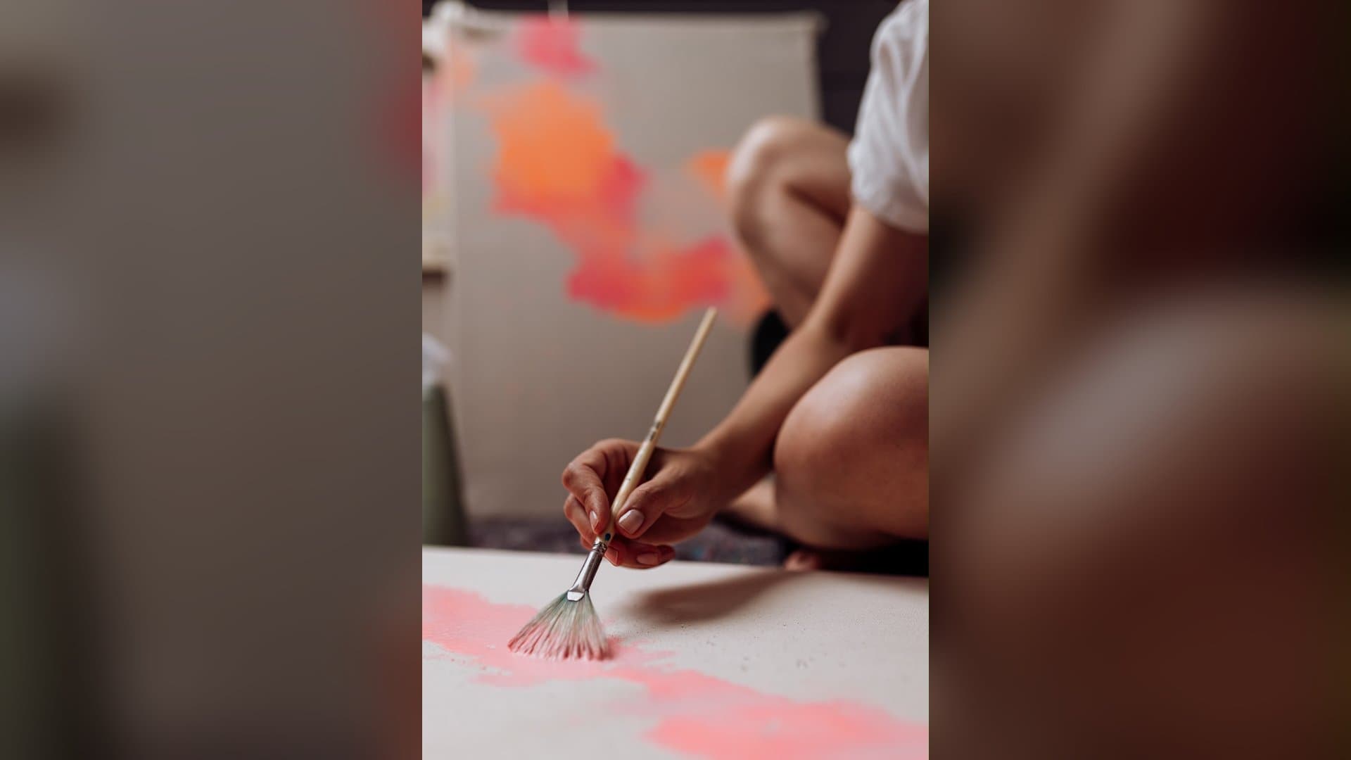 Acryl-Workshop mit Andrea von AjueArt