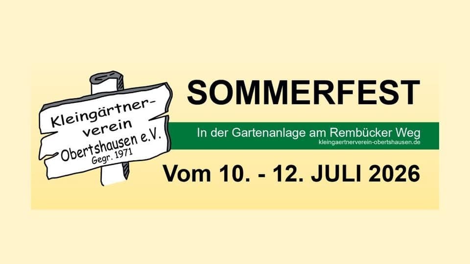 Sommerfest Kleingärtnerverein Obertshausen e.V. - Hessischer Abend