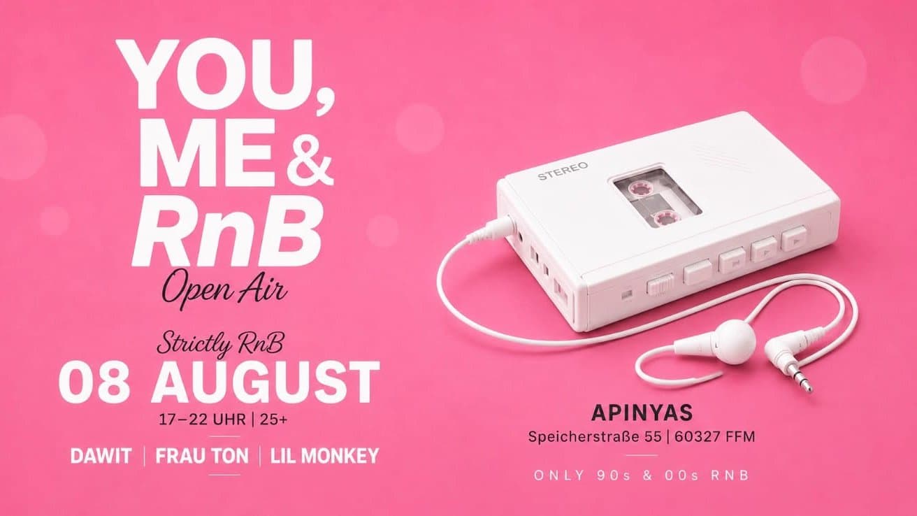 You, Me & RnB: Strictly RnB Open Air - Veranstaltung in Frankfurt am Main