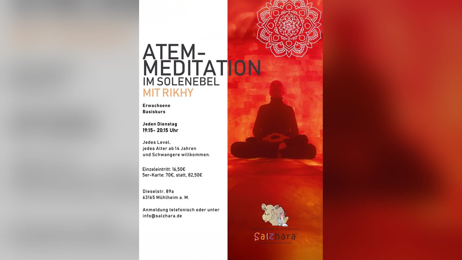 Atemmeditation im Solenebel mit Rikhy