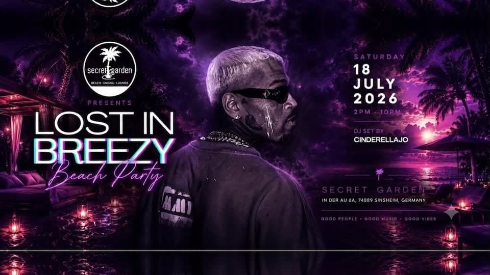 Lost in Breezy Beach Party - Veranstaltung in Sinsheim