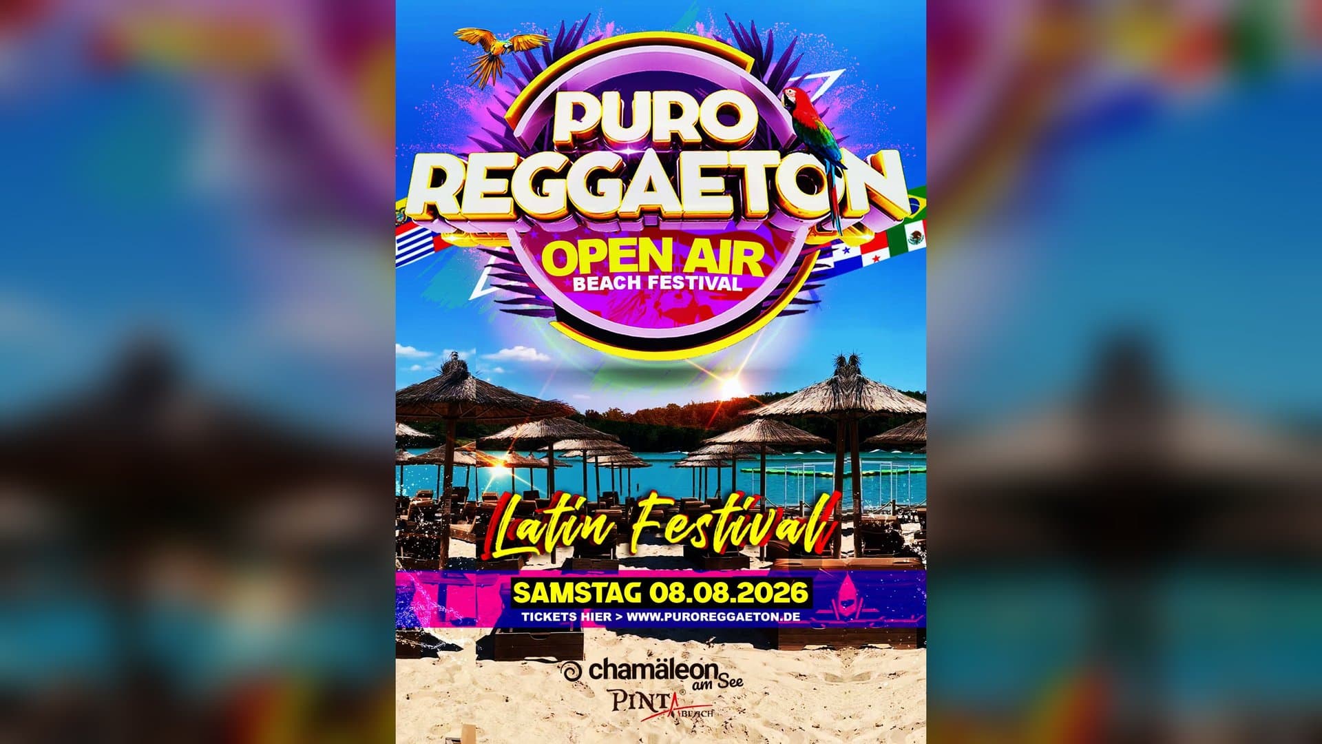 Puro Reggaeton Open Air Beach Festival