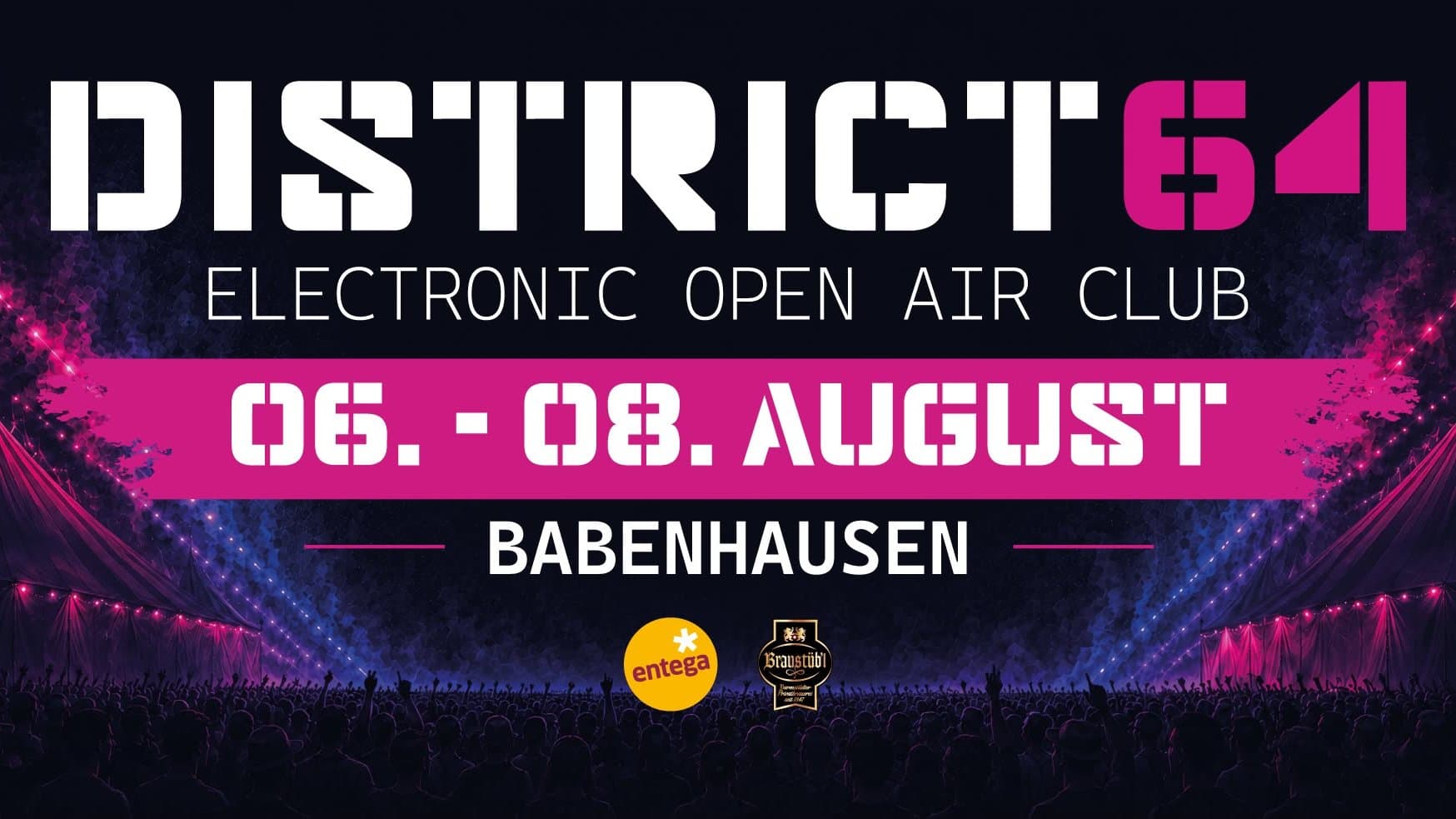 DISTRICT64 – Electronic Open Air Club - Veranstaltung in Babenhausen